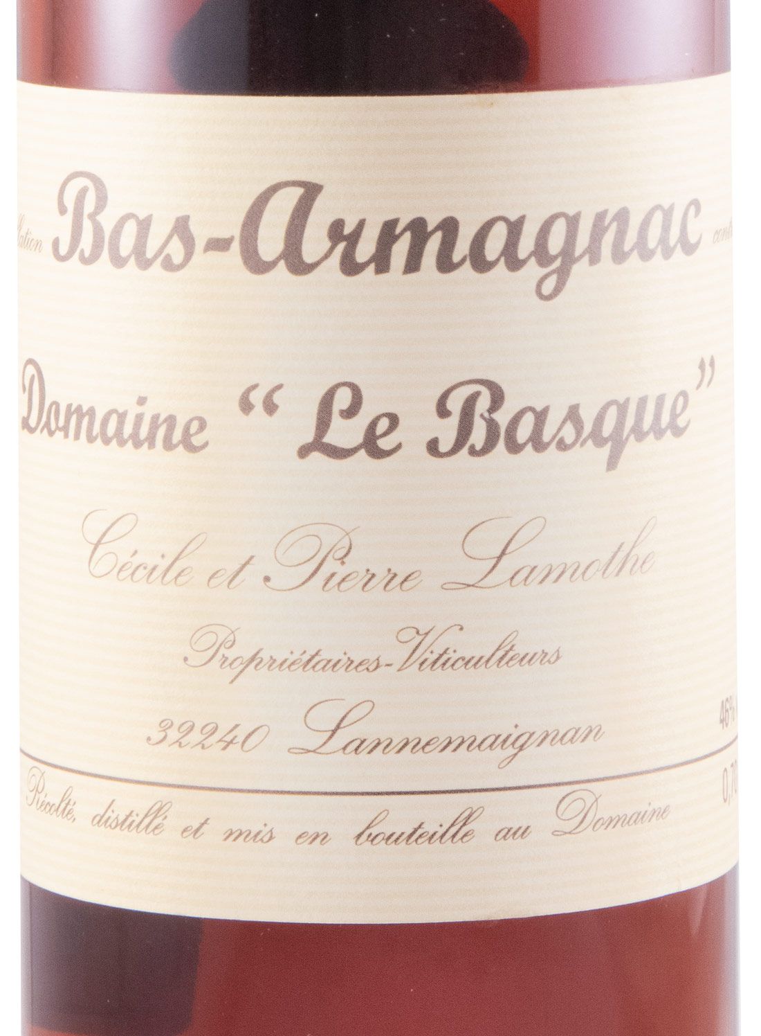 2002 Armagnac Le Basque Bas-Armagnac