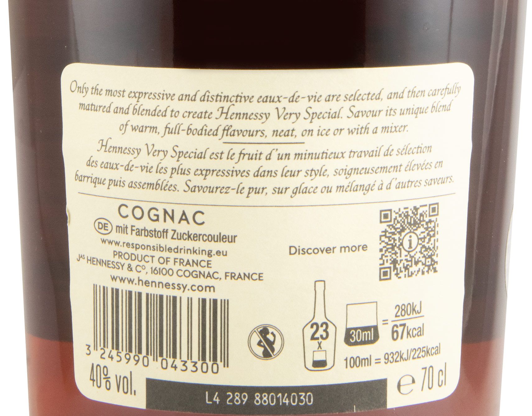 Cognac Hennessy VS