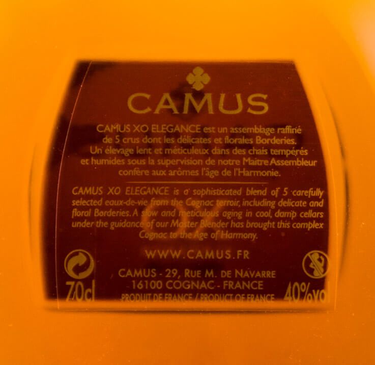 Cognac Camus XO Elegance