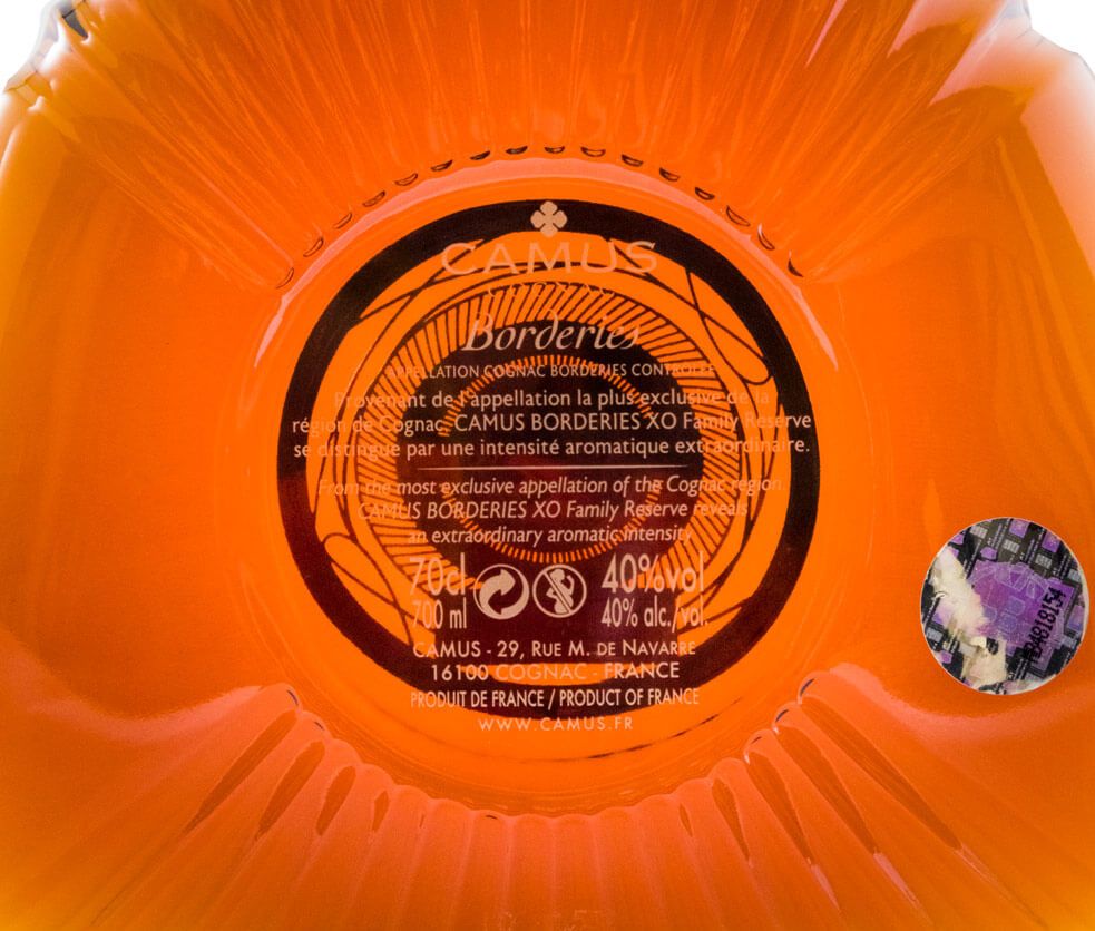 Cognac Camus XO Borderies Family Reserve