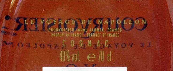 Cognac Courvoisier XO Le Voyage de Napoleon