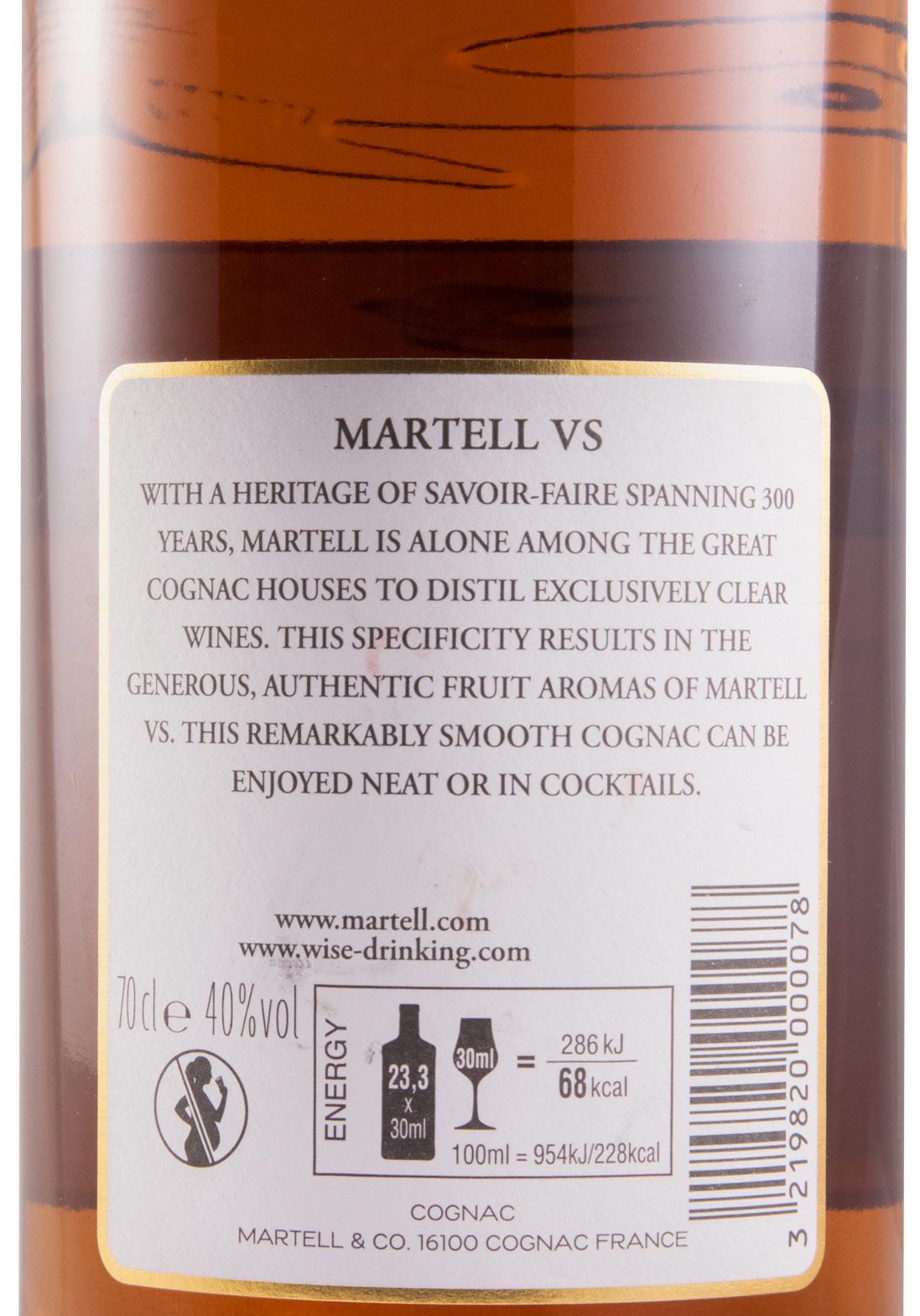 Cognac Martell VS