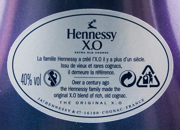 Cognac Hennessy XO On Ice Experience Edição Limitada c/Copos