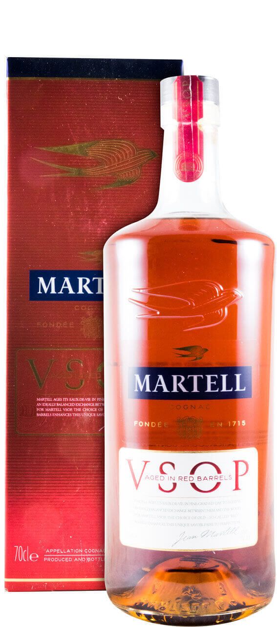 Cognac Martell VSOP Aged in Red Barrels