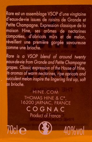 Cognac Hine Rare VSOP