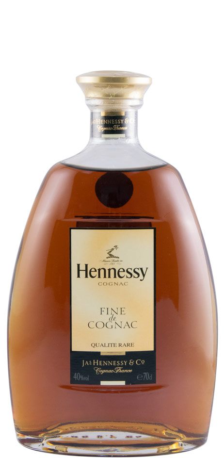 Cognac Hennessy Fine de Cognac Quality Rare (garrafa antiga)