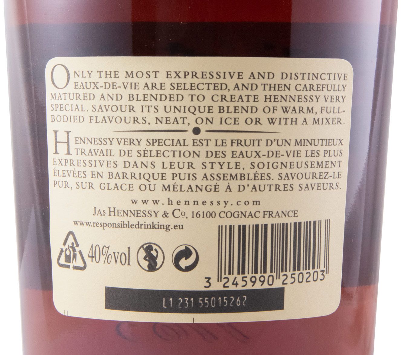 Cognac Hennessy Very Special