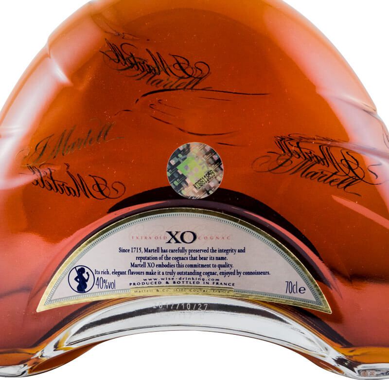 Cognac Martell XO (former bottle)