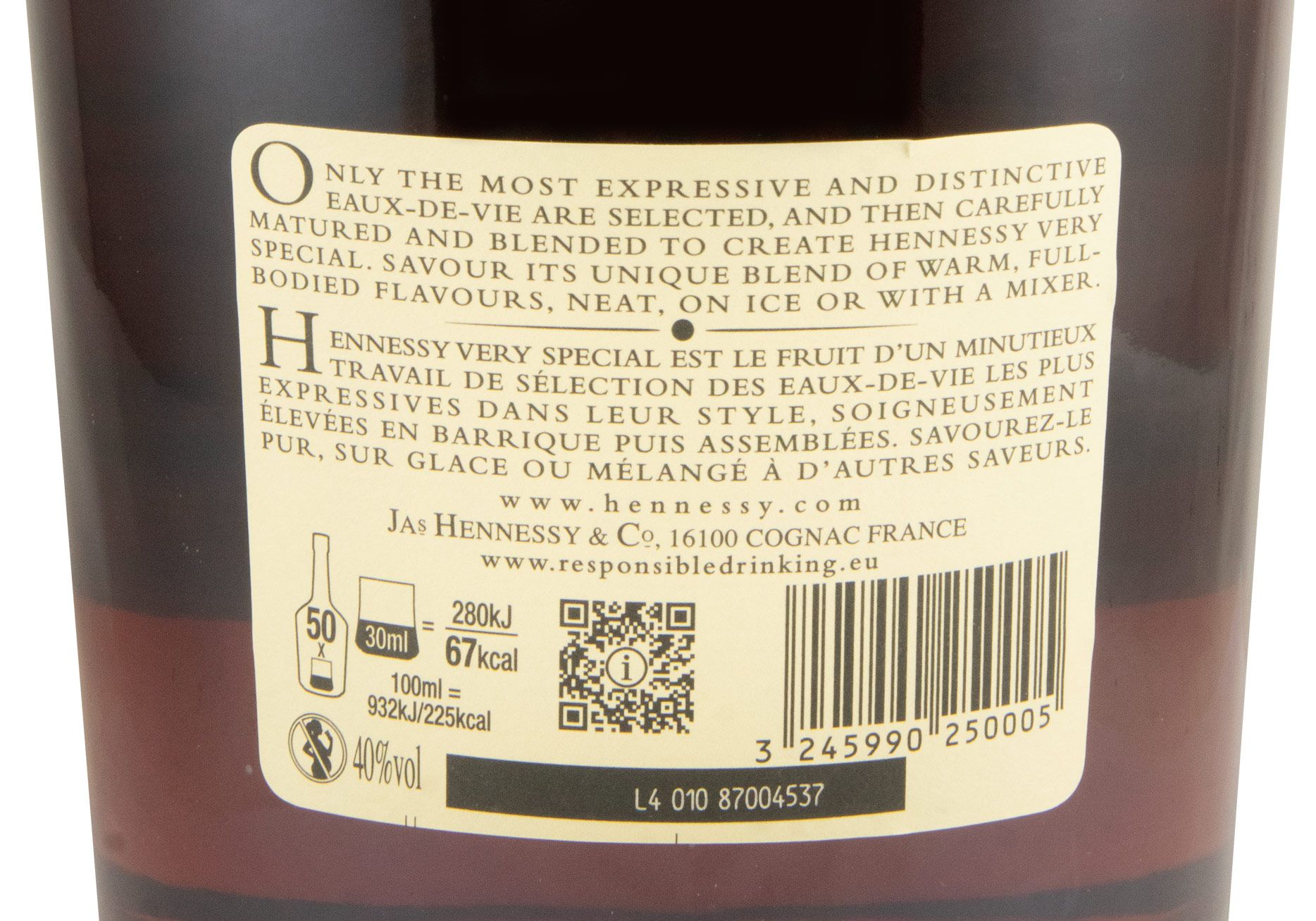 Cognac Hennessy VS 1.5L
