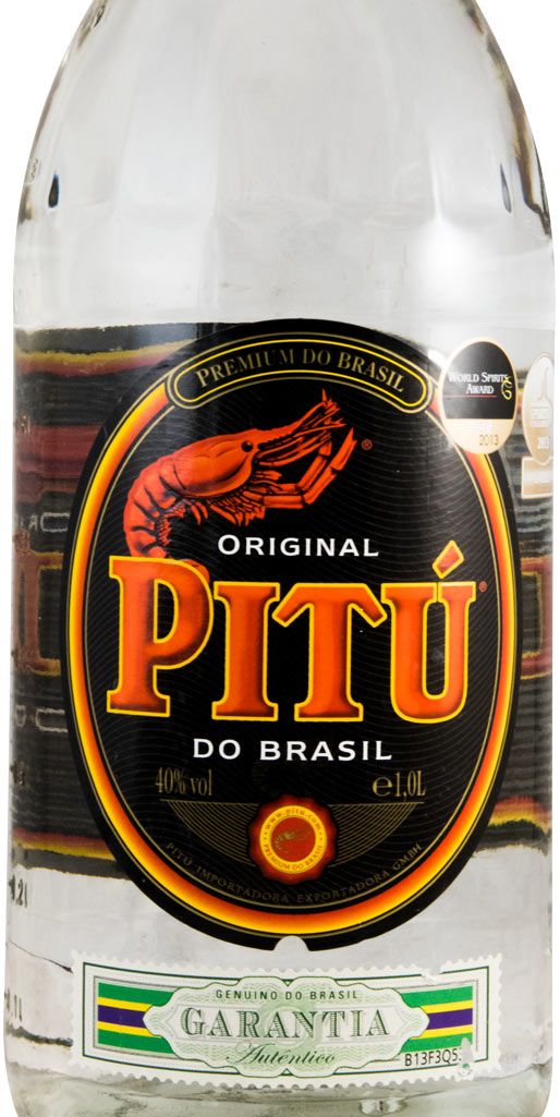 Cachaça Pitú 1L