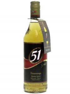 Cachaça 51 Gold Pirassununga