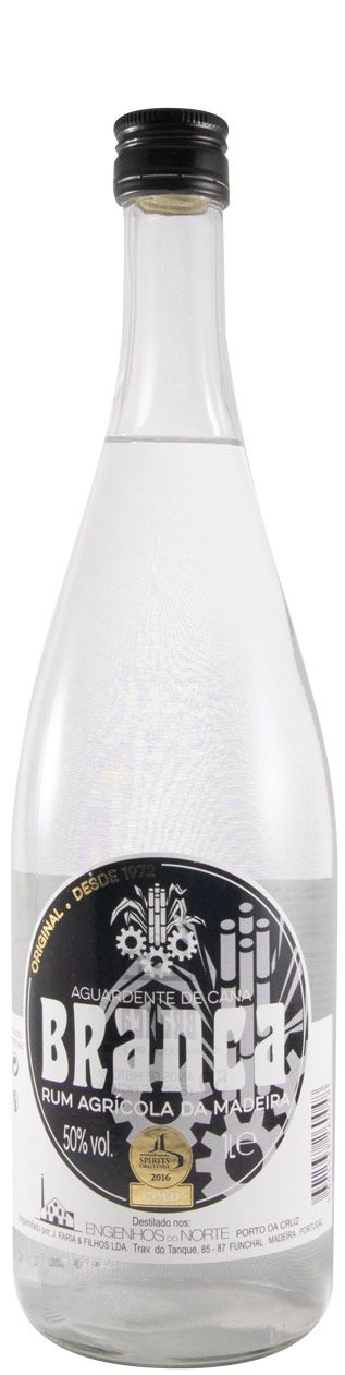 Aguardente de Cana Branca 1L
