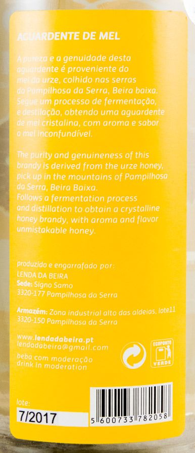 Honey Brandy Lenda da Beira