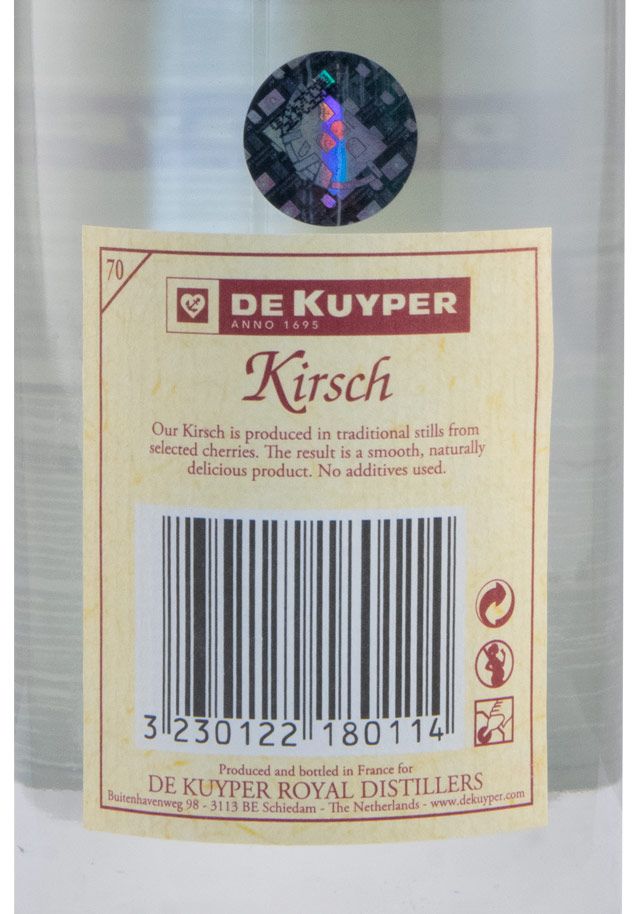 Aguardente Kirsch De Kuyper