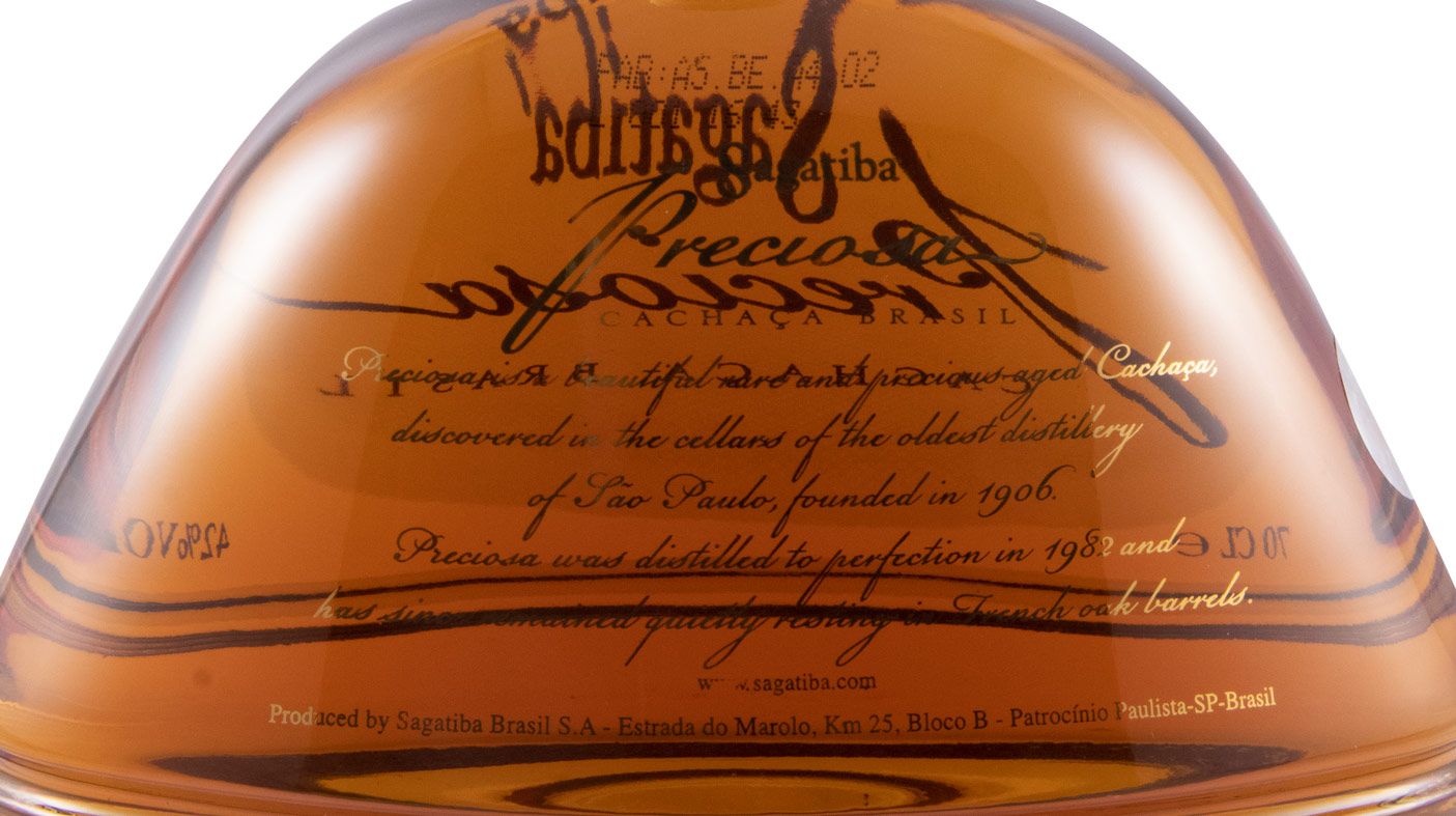 Cachaça Sagatiba Preciosa Edição Limitada