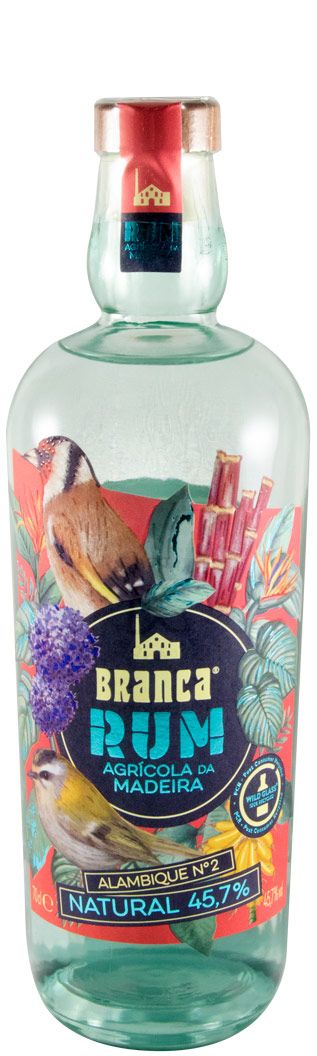 Rum Agrícola da Madeira Branca Natural 45.7%