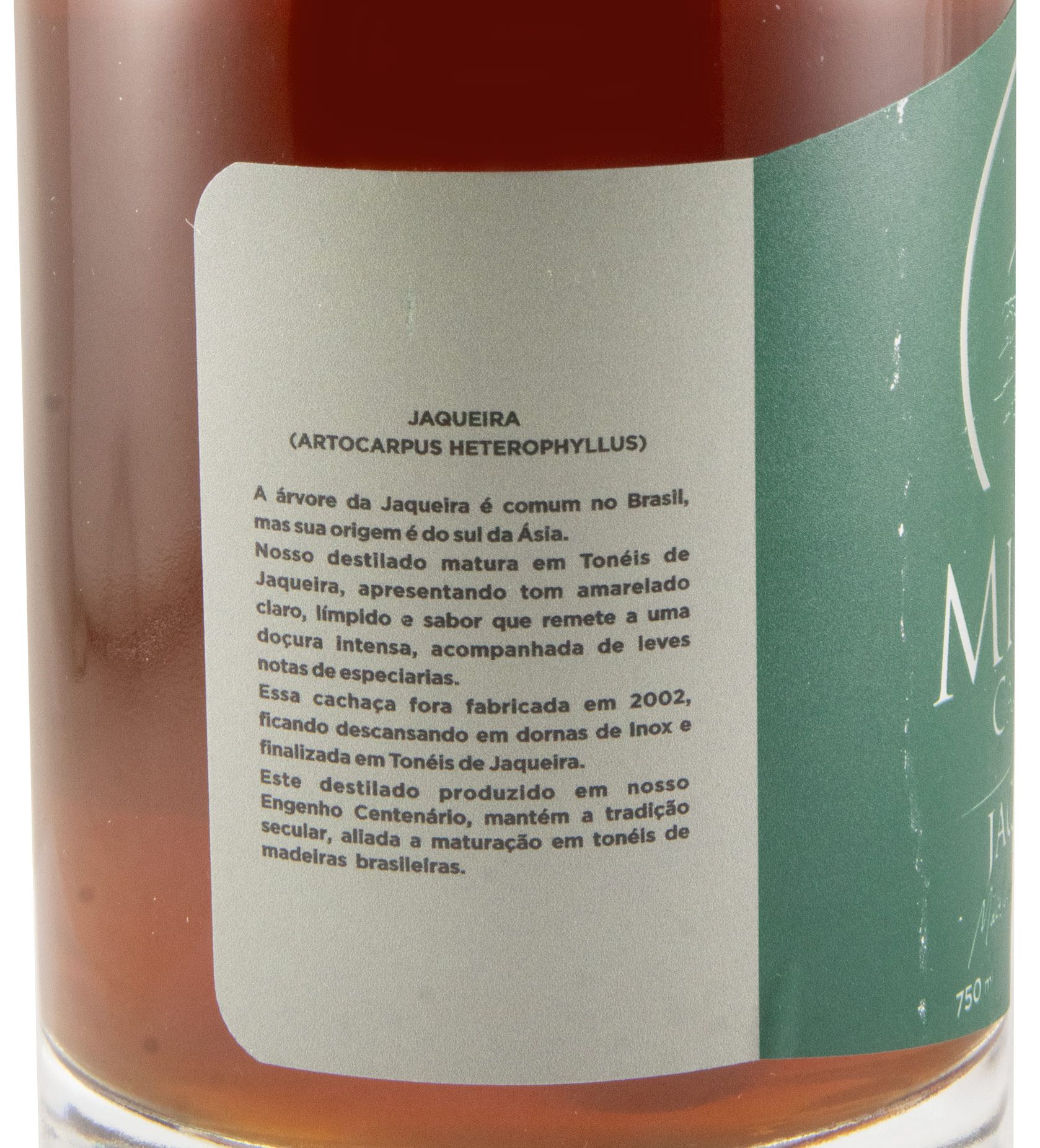 Cachaça Mipibu Jaqueira 75cl