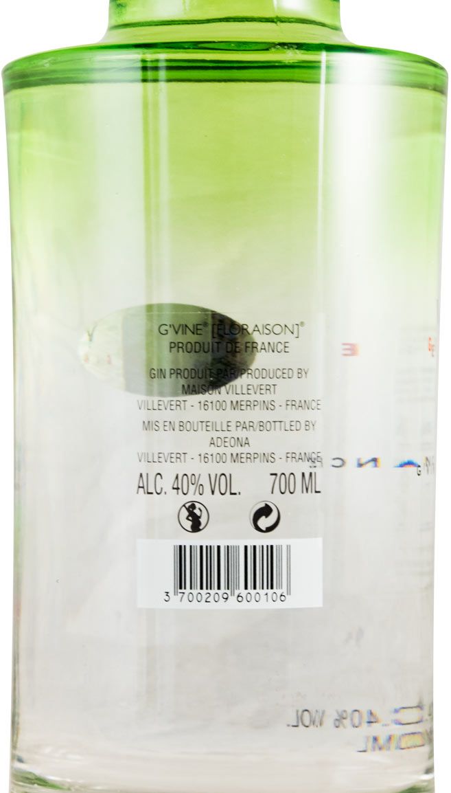 Gin G'Vine Floraison