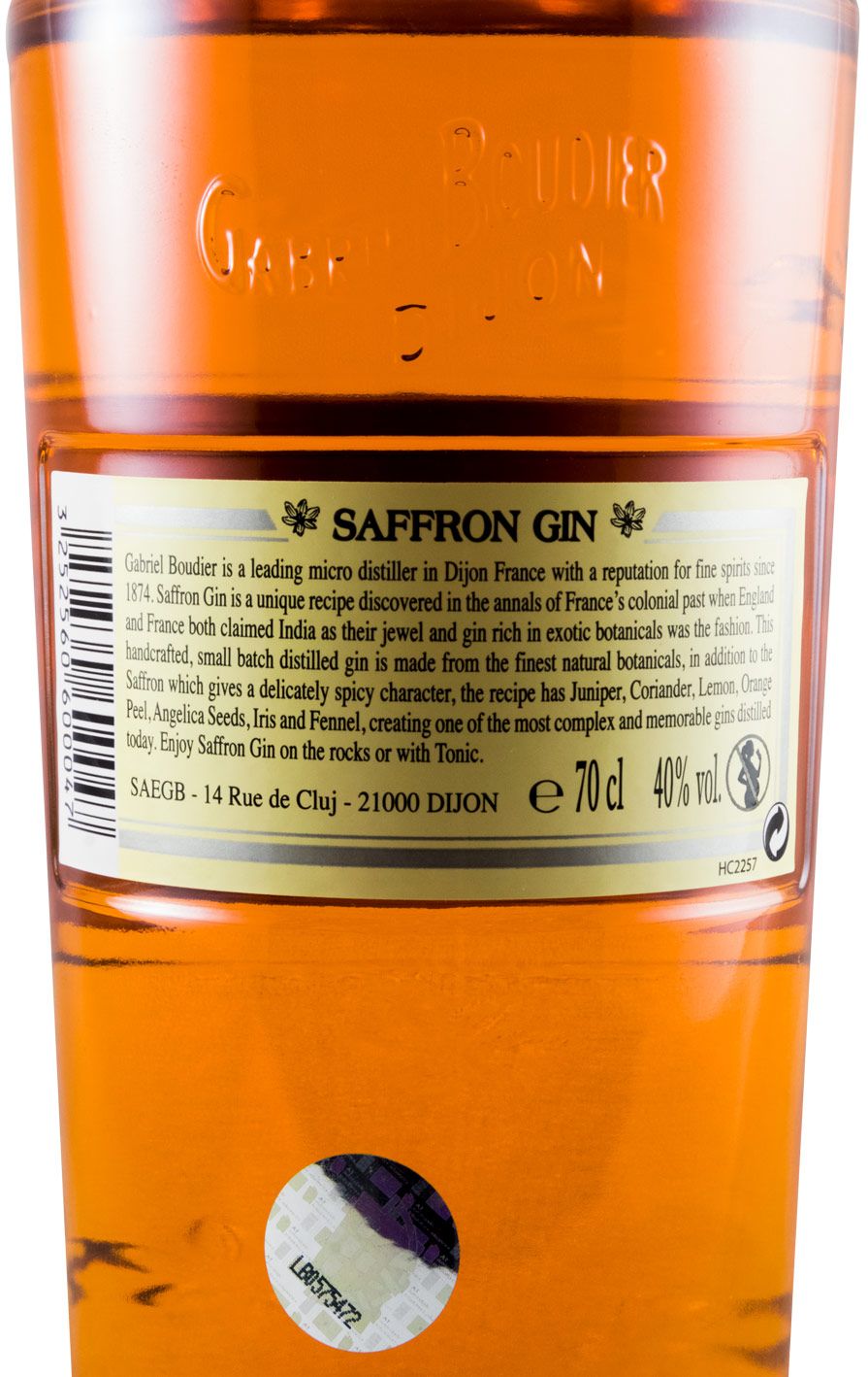 Gin Saffron