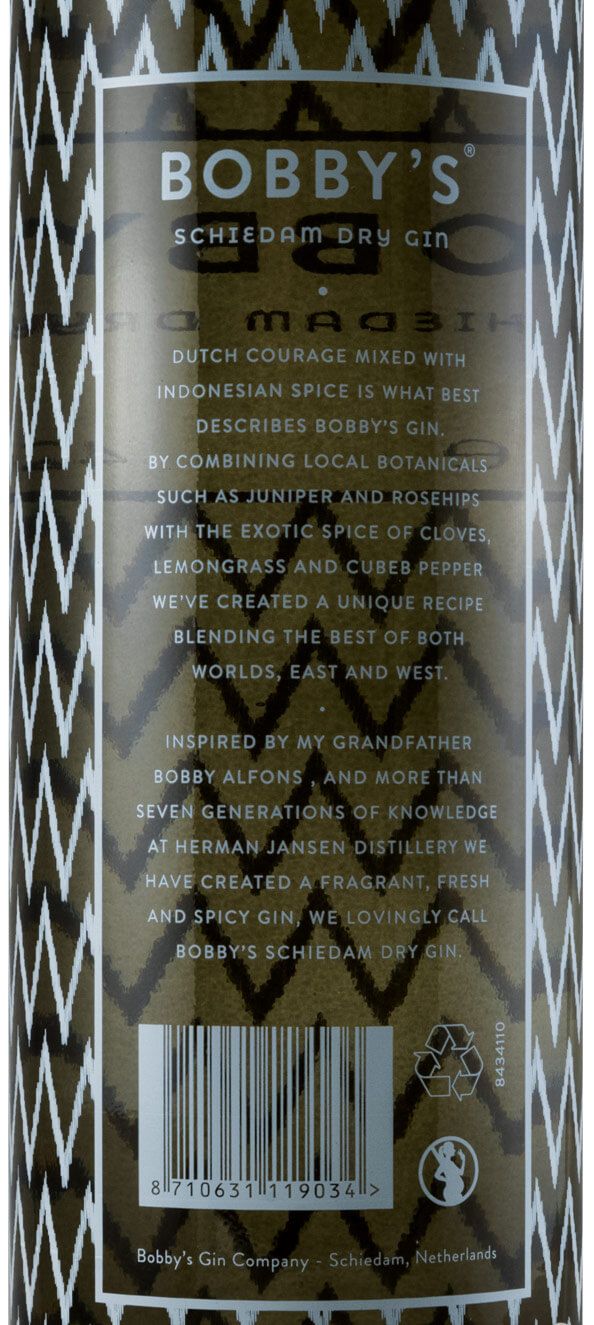 Gin Bobby's Schiedam Dry