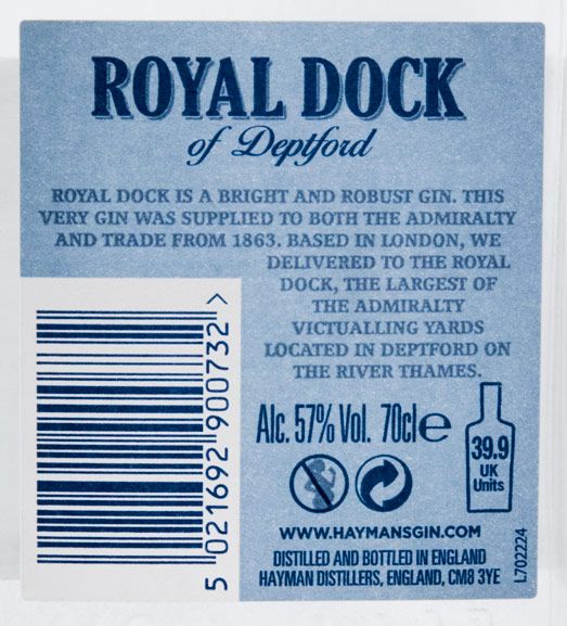Gin Hayman's Royal Dock