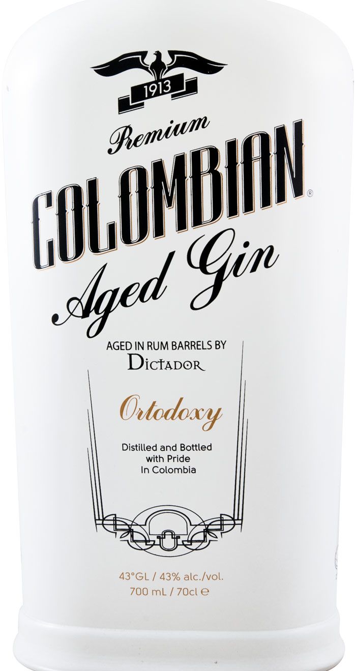 Gin Dictador Colombian Aged White Ortodoxy