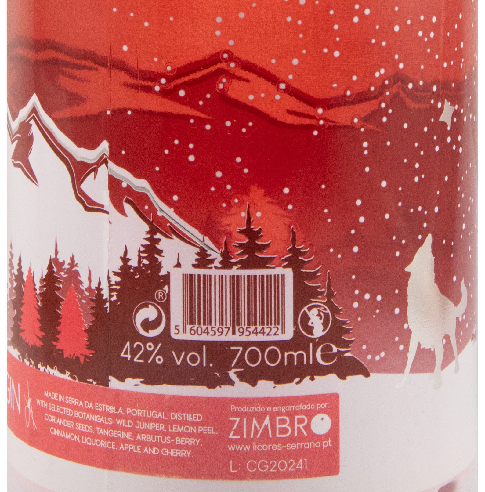 Gin Wild Snow Dog Cherry