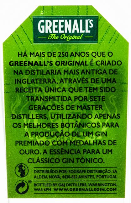 Gin Greenall's