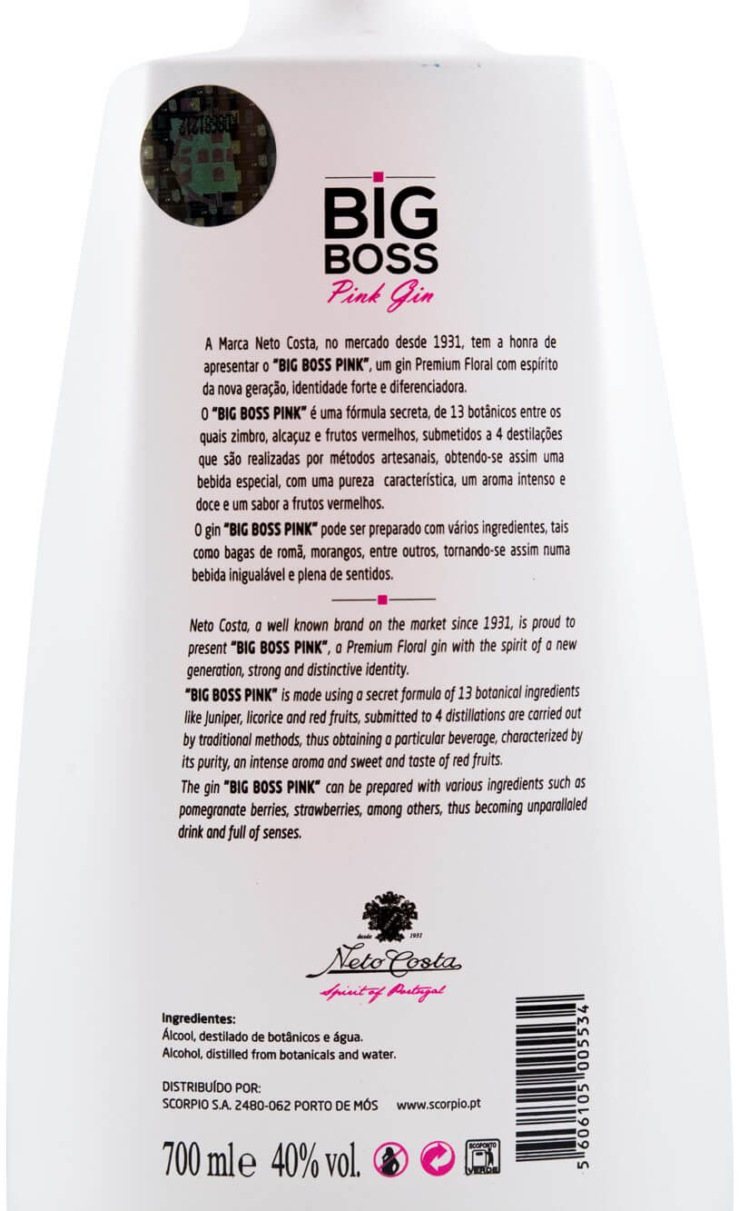 Gin Big Boss Pink