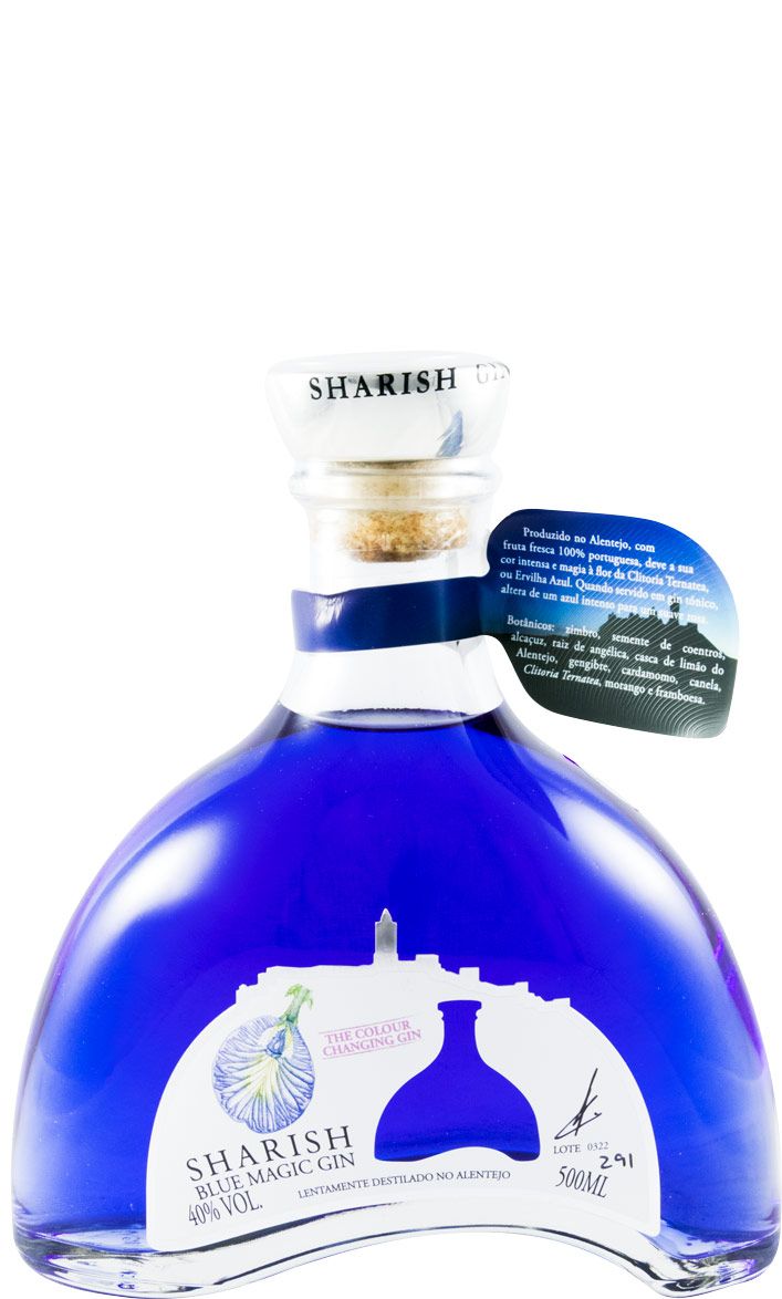 Gin Sharish Blue Magic c/Copo 50cl