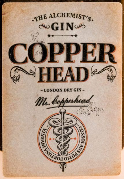 Gin Copperhead 50cl