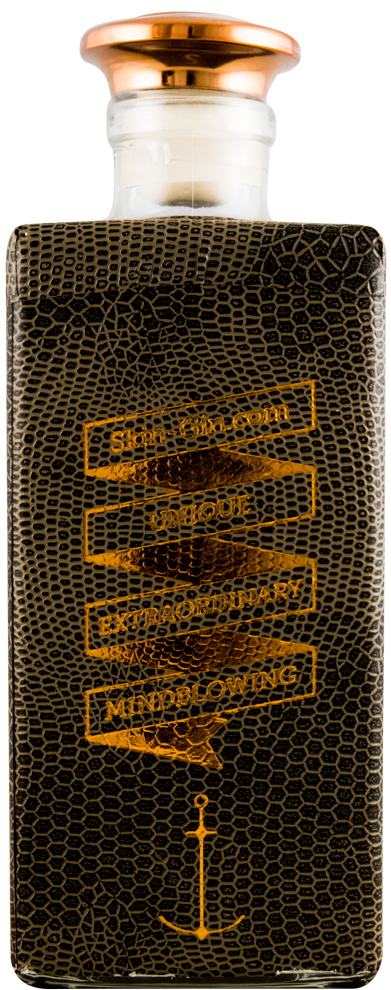 Gin Skin Handcrafted Reptile Brown 50cl