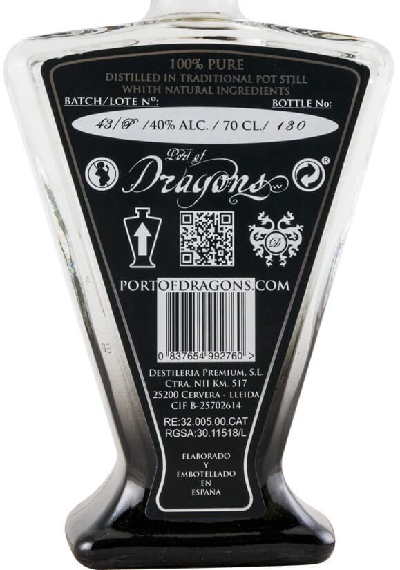 Gin Port of Dragons 100% Dry