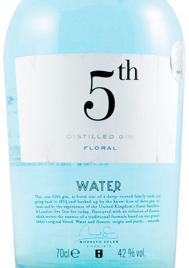 Gin 5th Water Floral