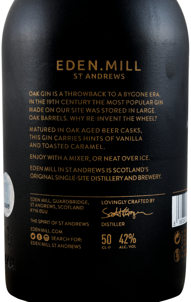Gin Eden Mill Oak 50cl