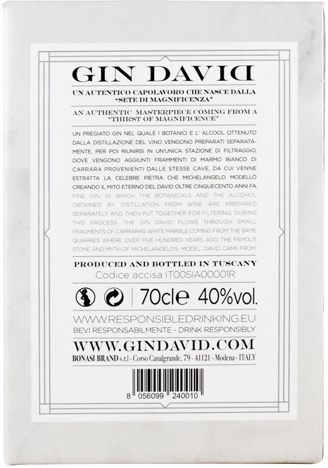 Gin David Premium Luxury