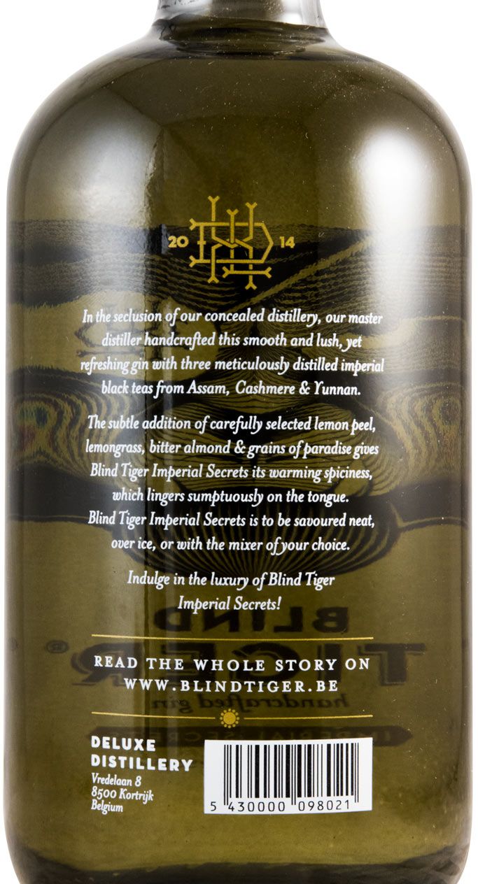 Gin Blind Tiger Imperial Secrets 50cl