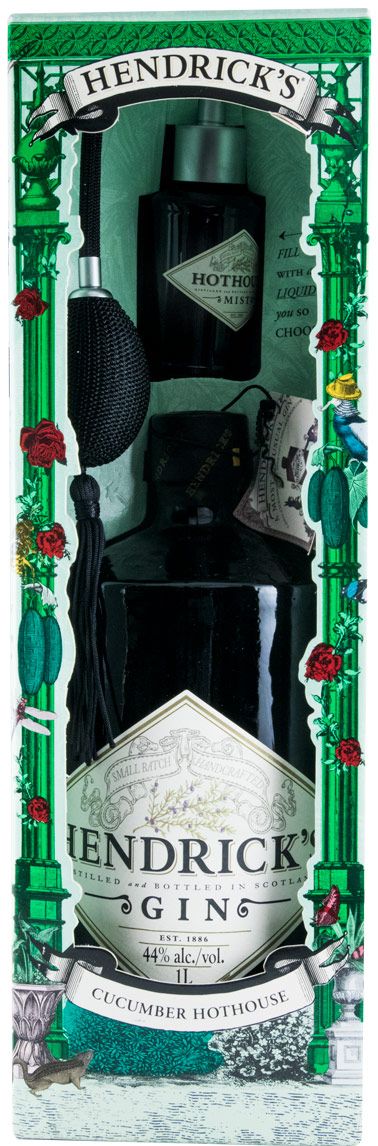Gin Hendrick's Cucumber Hothouse 1L