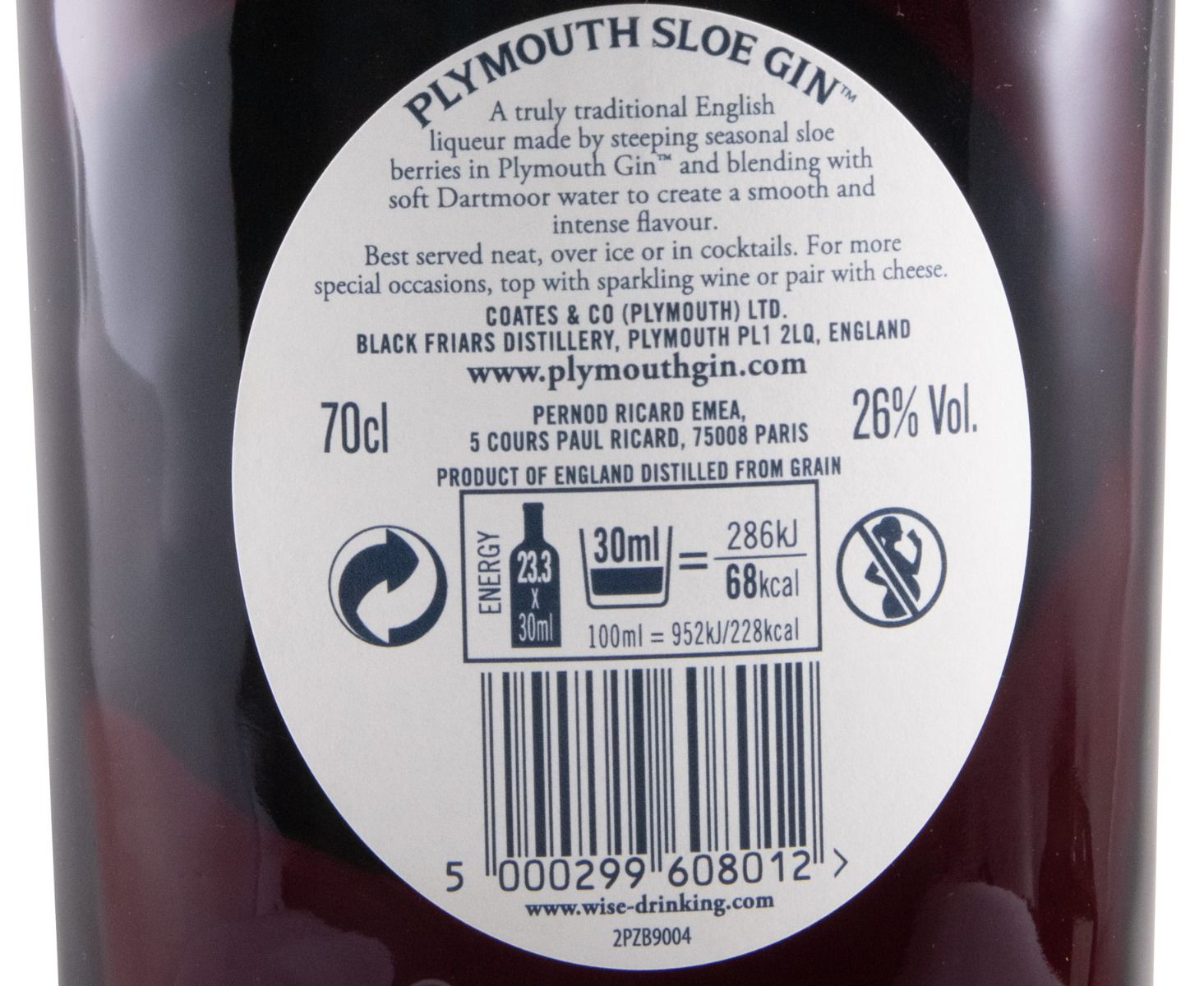 Gin Plymouth Sloe