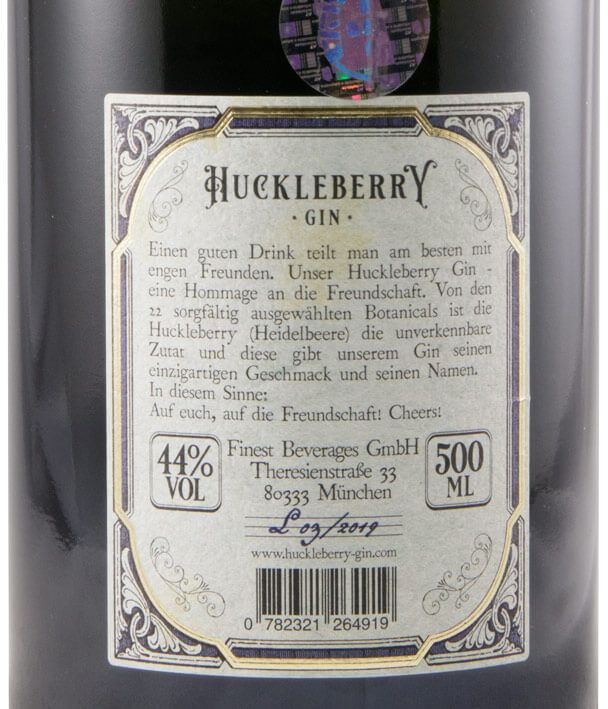 Gin Huckleberry 50cl