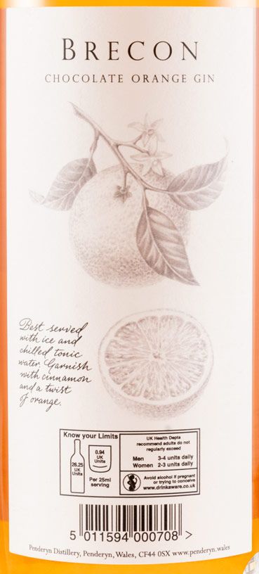 Gin Brecon Chocolate Orange