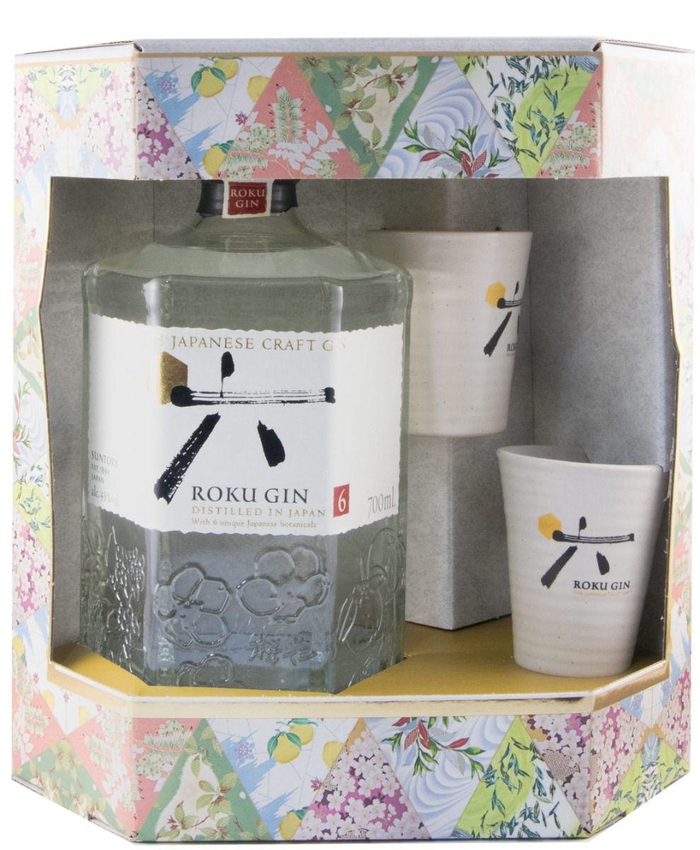 Gin Roku c/2 Copos
