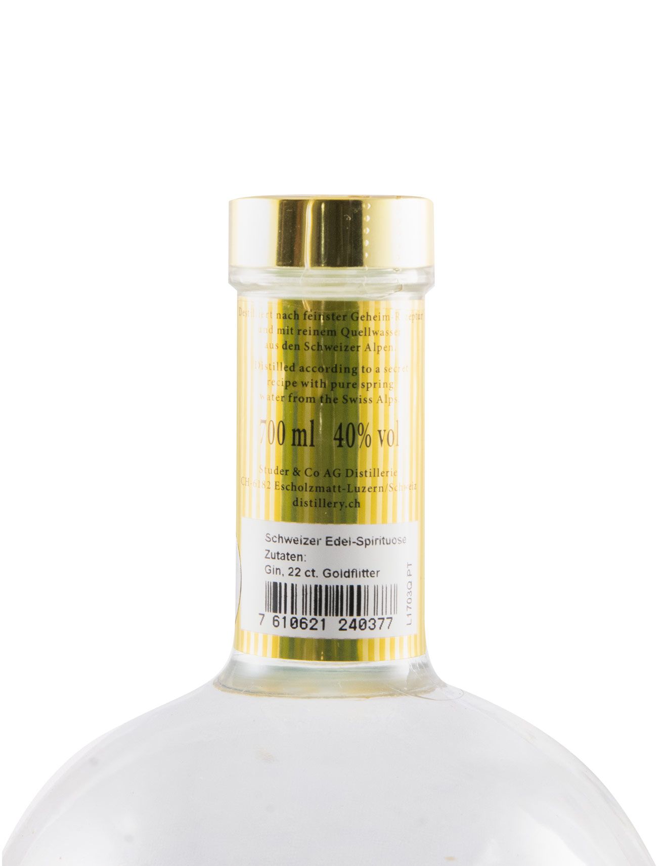 Gin Studer Swiss Gold