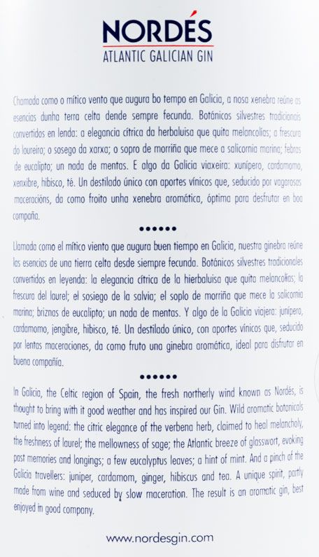 Gin Nordés c/Copo