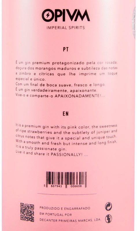 Gin Opivm Strawberry