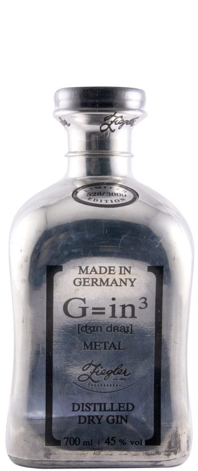 Gin Ziegler G=In3 Metal Platin Edição Limitada