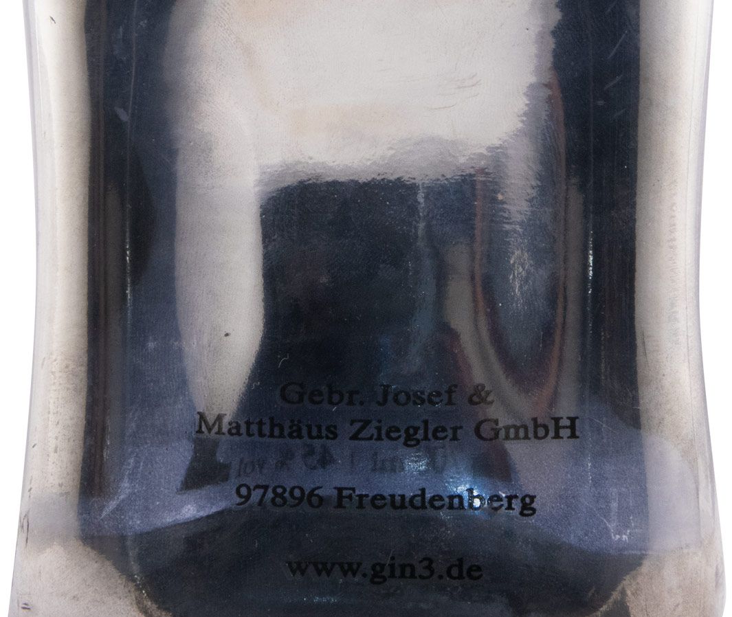 Gin Ziegler G=In3 Metal Platin Edição Limitada