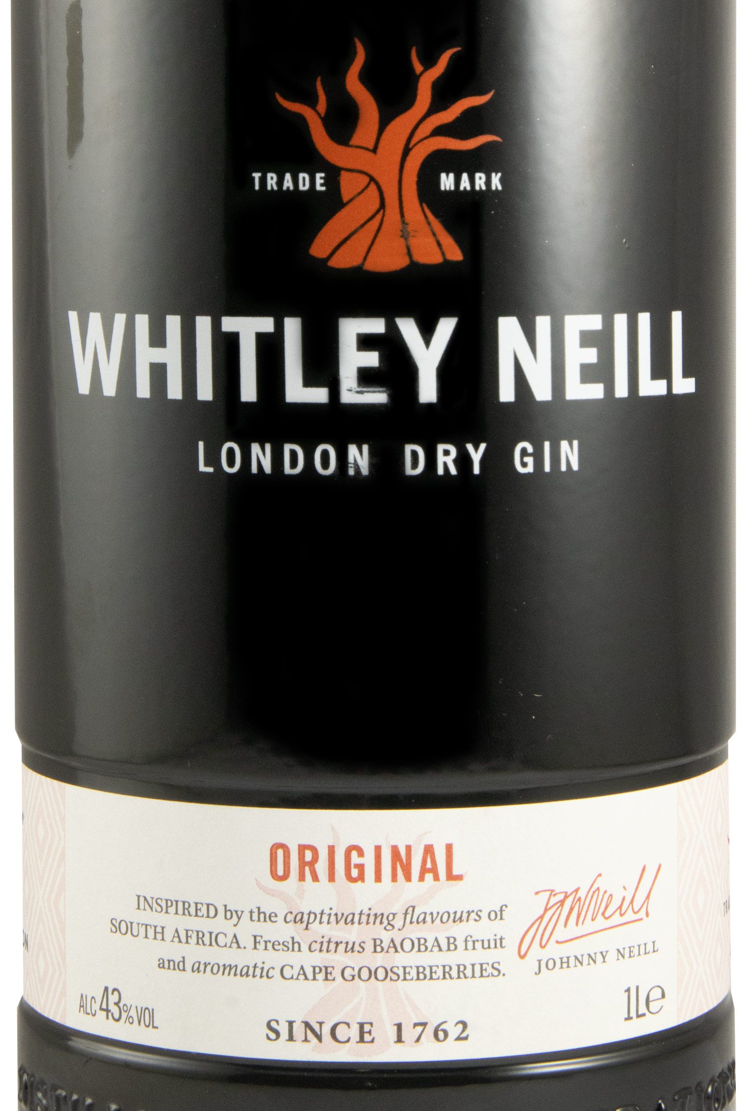 Gin Whitley Neill London Dry 1L