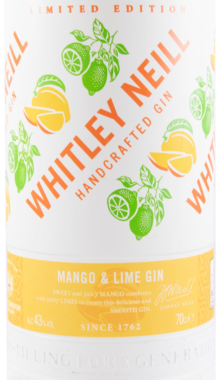 Gin Whitley Neill Mango & Lime Edição Limitada