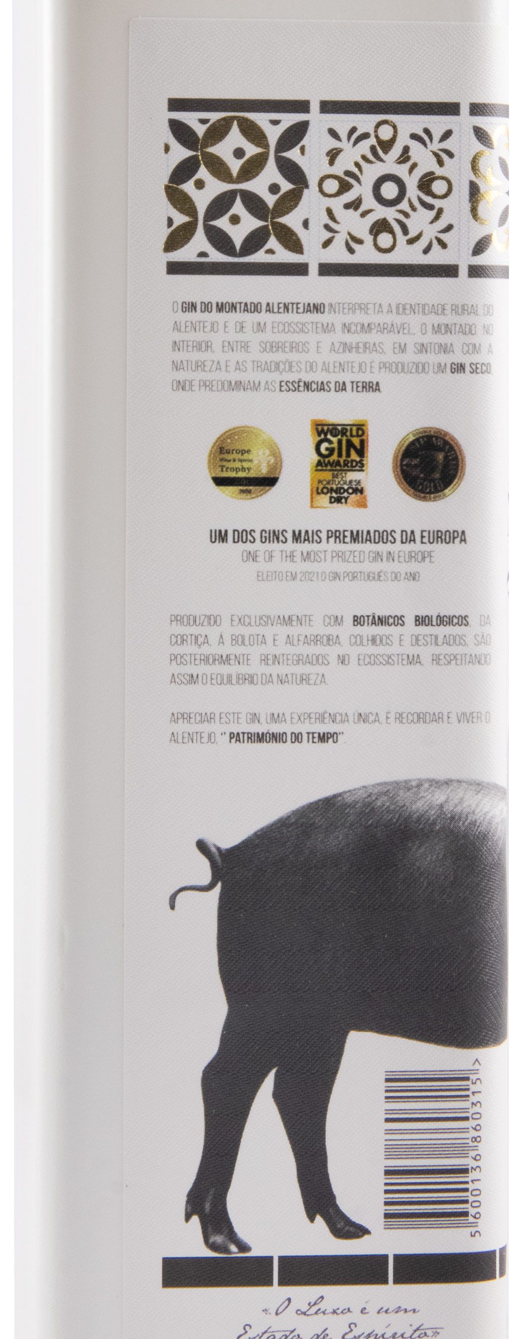 Gin Black Pig Montado Alentejano 50cl